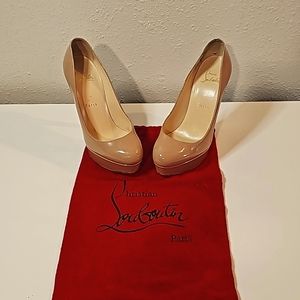 Christian Louboutin Bianca Nude Heels